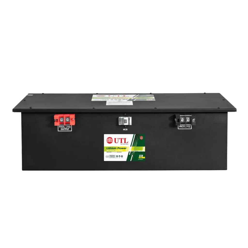 [UTL96V100AH] 96V/100AH Lithium-ion Inverter Battery (UTL)