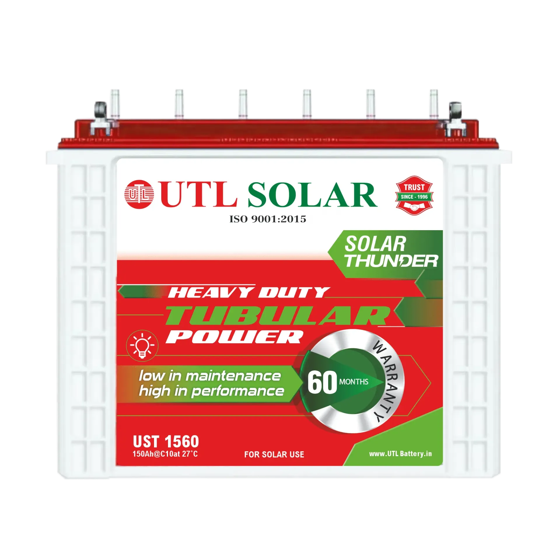 [UTLUST1560] Solar Tubular Battery UST 1560 (UTL)