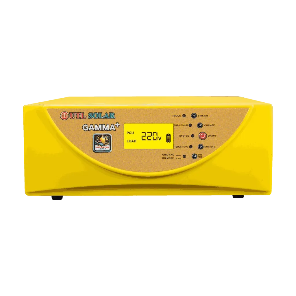 Gamma Plus 1012 rMPPT Solar Inverter 1000VA /12V (UTL)